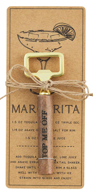 "Top Me Off" Drink Recipe Opener