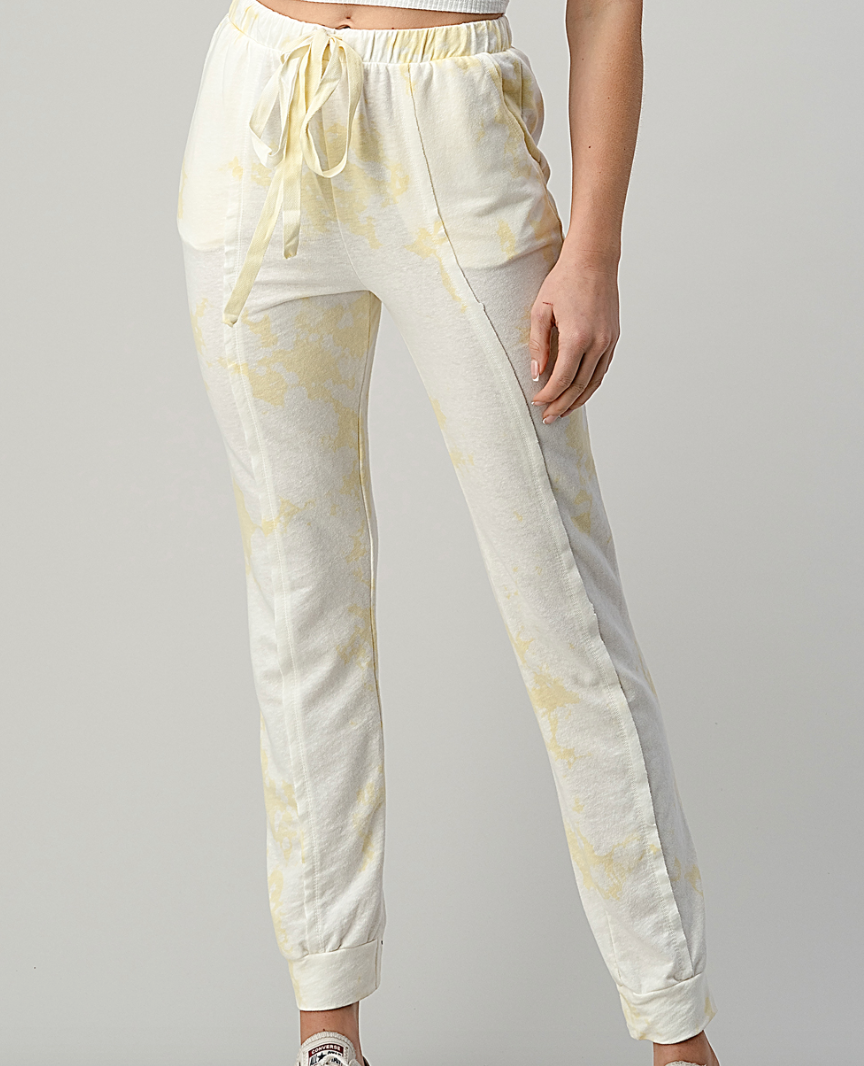Banana Tie Dye Joggers