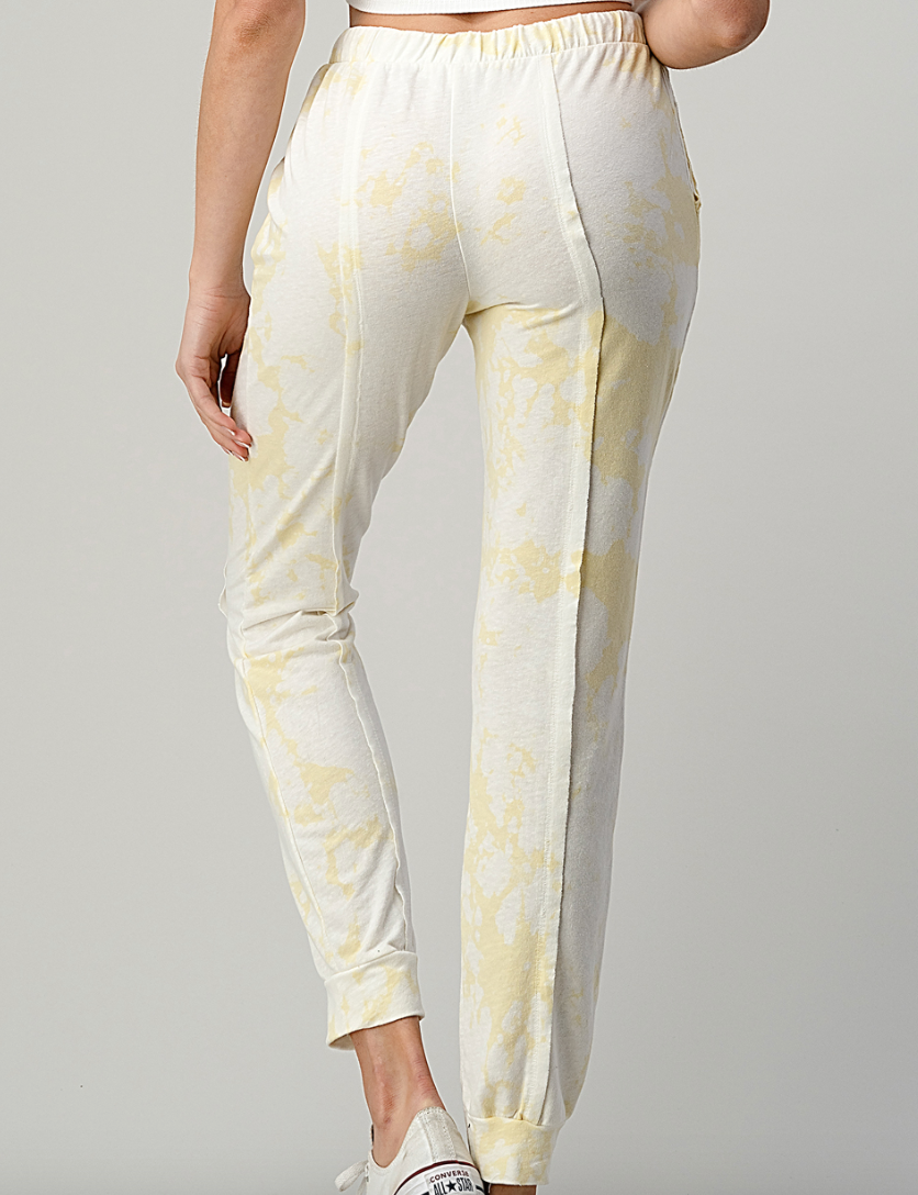 Banana Tie Dye Joggers