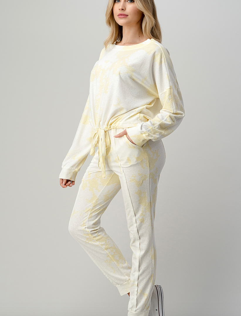 Banana Tie Dye Joggers
