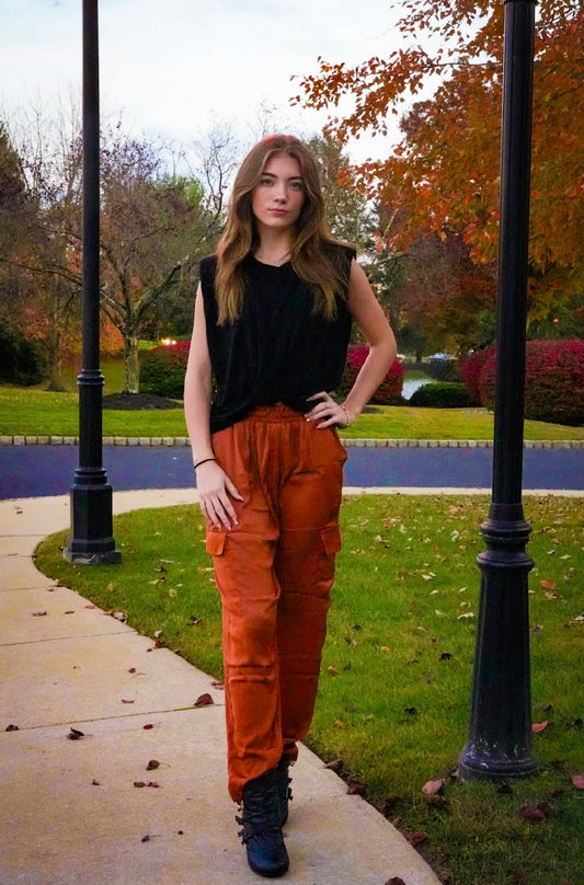 Rust Joggers