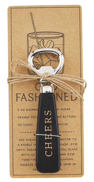 "Cheers" Drink Recipe Opener