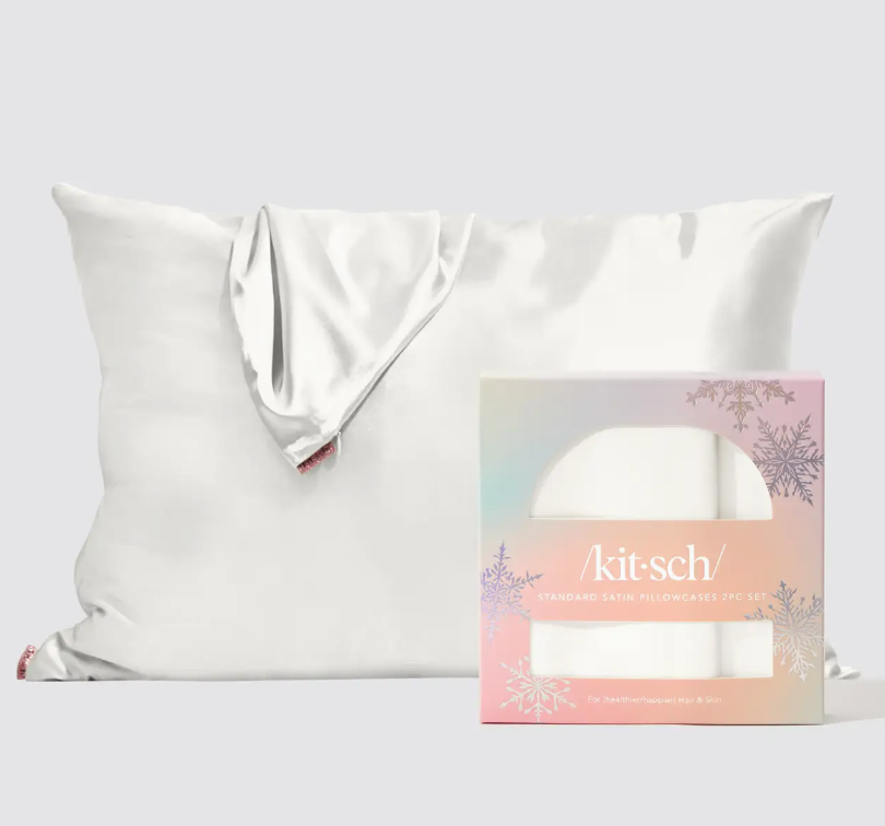 Holiday Standard Pillowcase 2pc - Ivory