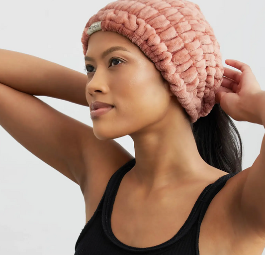 Extra Wide Spa Headband - Dusty Rose