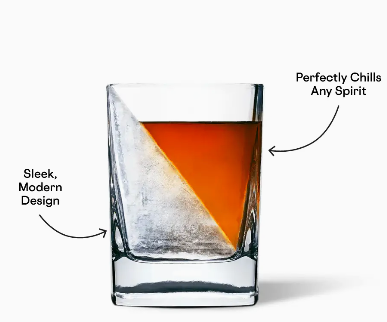 Whiskey Wedge Glass