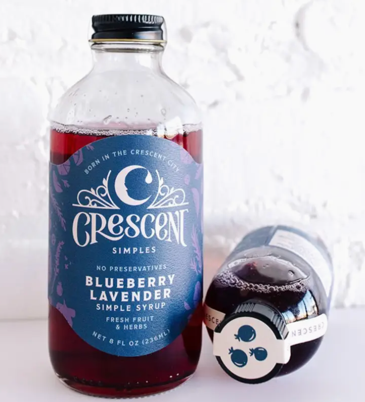 Blueberry Lavender Simple Syrup