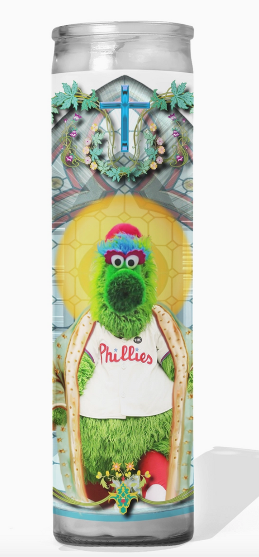 Philly Phanatic Celebrity Prayer Candle