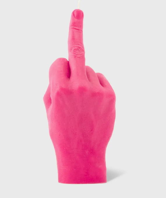 F*Ck You Candle in Pink