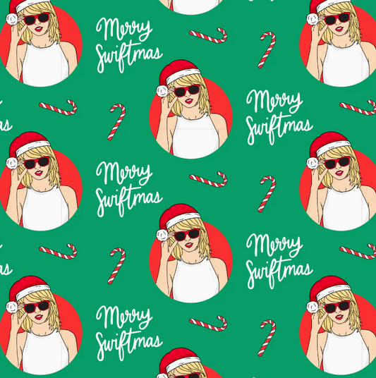 Merry Swiftmas Christmas Wrapping Paper Roll