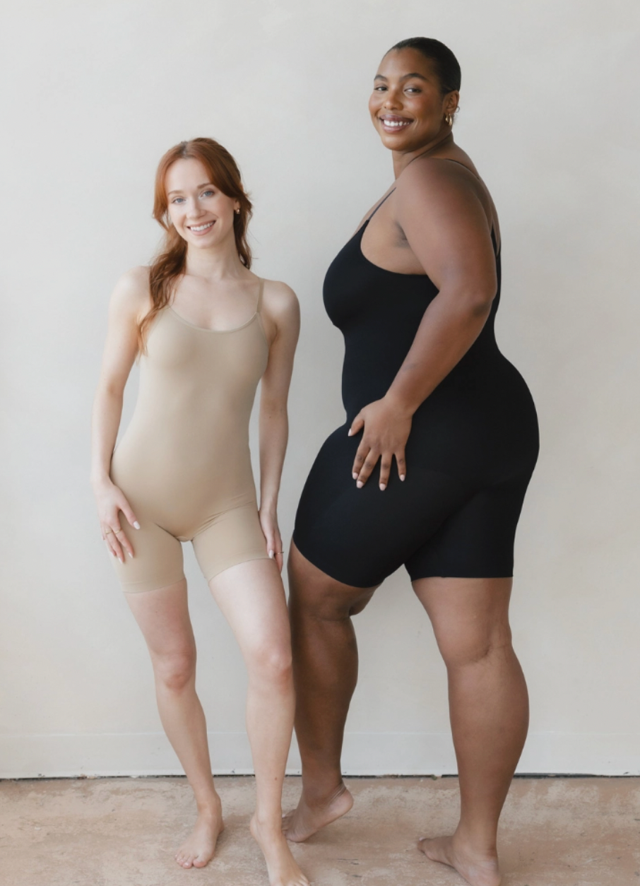 Black Mid-Thigh Sculpting Shapewear