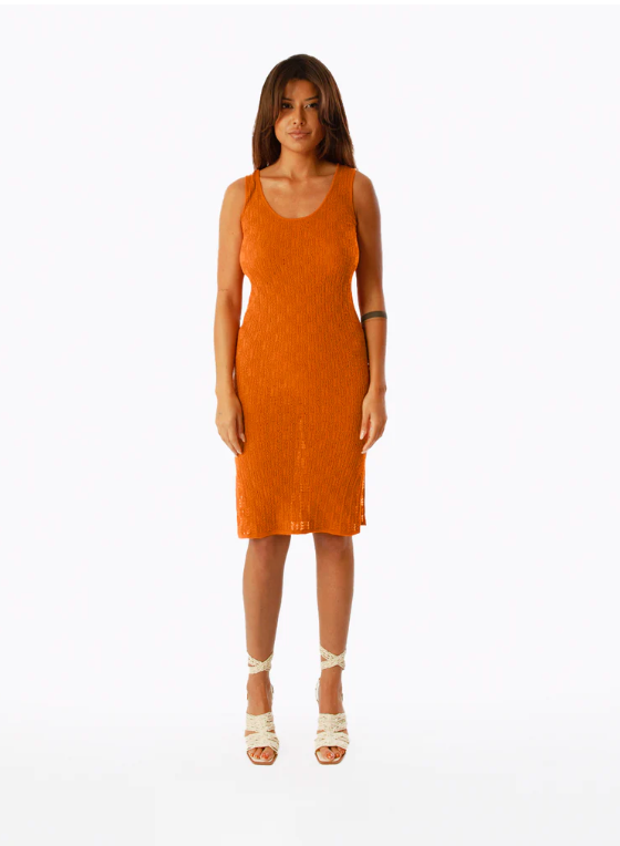 Rust Foxie Dress