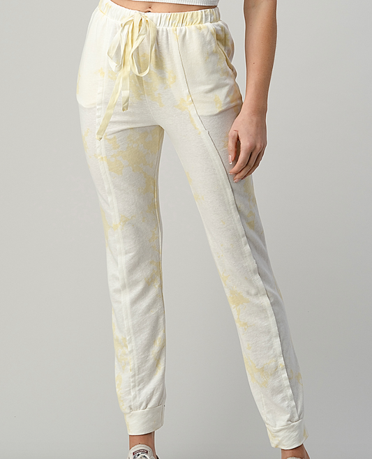 Banana Tie Dye Joggers